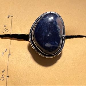 New Ring Handmade 925 Sterling Silver real Stone